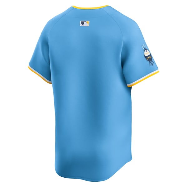 Milwaukee Brewers Nike City Connect Limited Jersey - Light Blue - Image 3