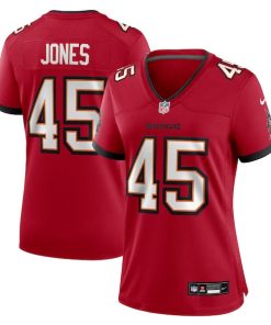 Deion Jones Tampa Bay Buccaneers Nike Women's Team Game Jersey -  Red