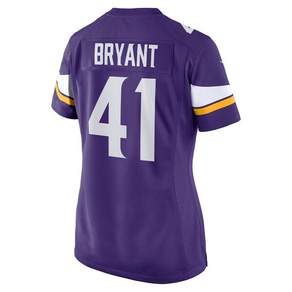 Austin Bryant Minnesota Vikings Nike Women's Game Jersey - Purple - Image 3