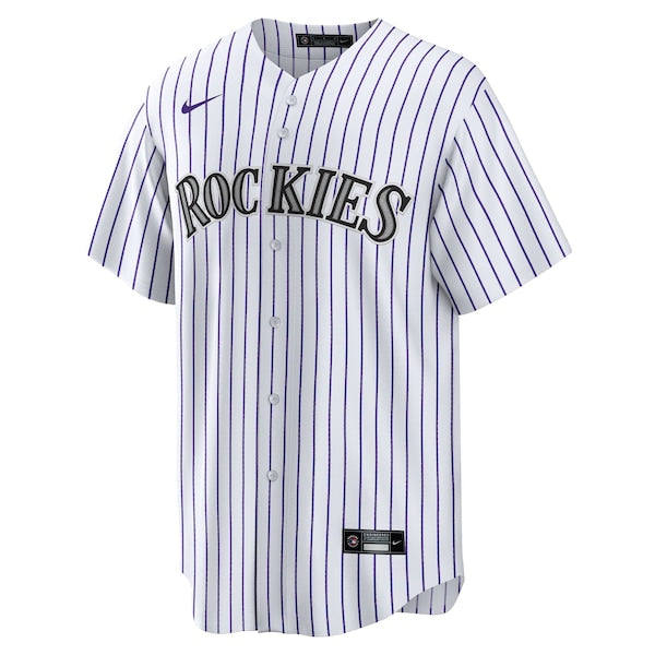 Brenton Doyle Colorado Rockies Nike Youth Home Replica Jersey - White - Image 2
