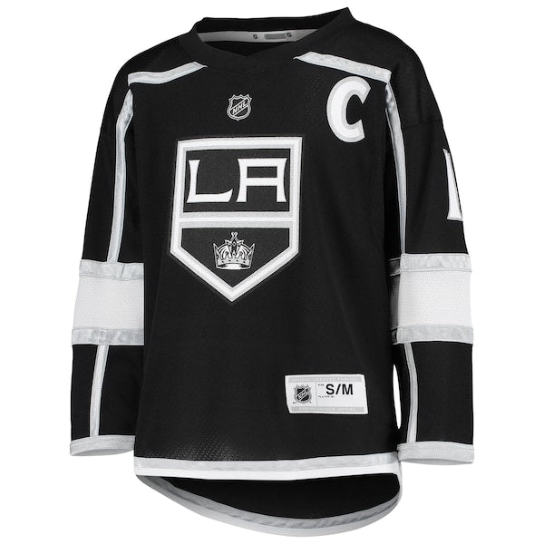 Anze Kopitar Los Angeles Kings Youth Home Replica Player Jersey - Black - Image 2