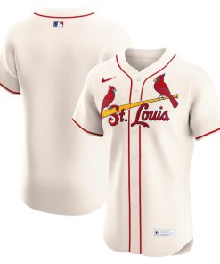 St. Louis Cardinals Nike Alternate Elite Jersey - Cream/White