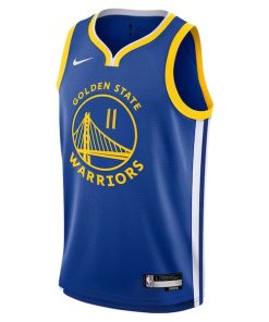 Alternative view of Klay Thompson Golden State Warriors Nike Youth Swingman Jersey - Icon Edition - Royal
