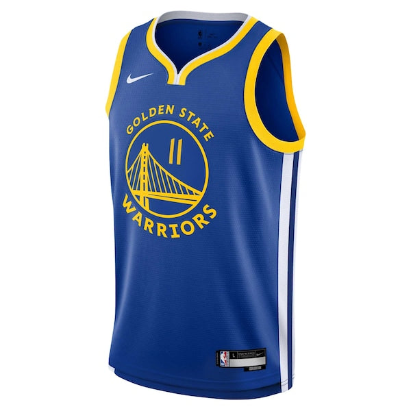 Klay Thompson Golden State Warriors Nike Youth Swingman Jersey - Icon Edition - Royal - Image 2