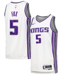 De'Aaron Fox Sacramento Kings Nike Swingman Player Jersey - Association Edition - White