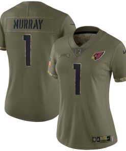 Kyler Murray Arizona Cardinals Nike Women's 2022 Salute To Service Limited Jersey - Olive