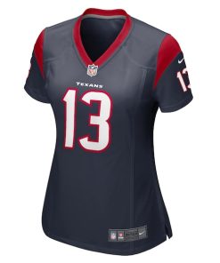 Alternative view of Jason Verrett Houston Texans Nike Women's  Game Jersey -  Navy