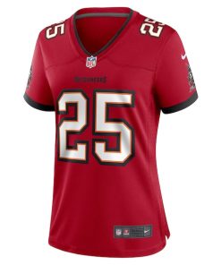 Alternative view of Patrick Laird Tampa Bay Buccaneers Nike Women's  Game Jersey -  Red