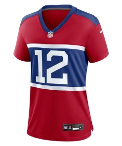 Alternative view of Darren Waller New York Giants Nike Women's Alternate Retired Player Game Jersey - Century Red