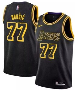 Luka Don?i? Los Angeles Lakers Nike Mamba Edition Jersey - Black