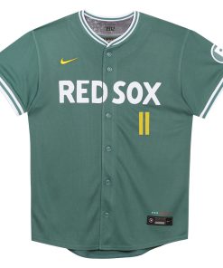 Alternative view of Rafael Devers Boston Red Sox Nike Preschool 2025 City Connect Limited Player Jersey - Green