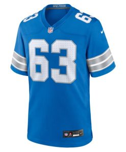Alternative view of Duke Clemens Detroit Lions Nike Game Jersey -  Blue