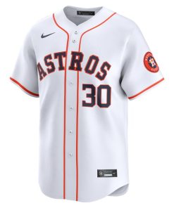 Alternative view of Kyle Tucker Houston Astros Nike Home Limited Player Jersey - White