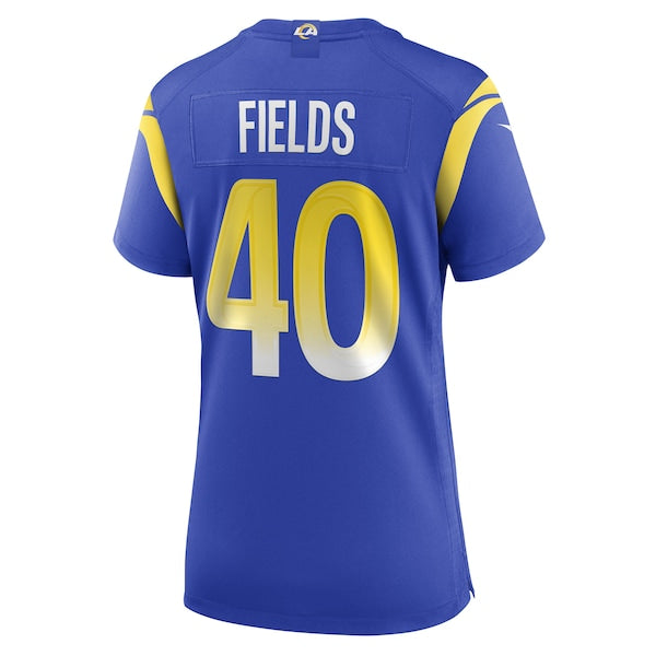 Tony Fields Los Angeles Rams Nike Women's Team Game Jersey - Royal - Image 2