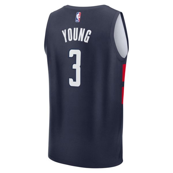 Trae Young Washington Wizards Fast Break - Statement Edition - Navy - Image 3