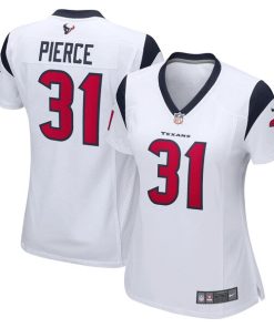 Dameon Pierce Houston Texans Nike Women's Game Player Jersey - White/Navy