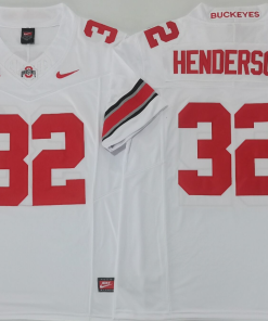 TreVeyon Henderson NCAA Ohio State Buckeyes Nike Vapor Limited Jersey