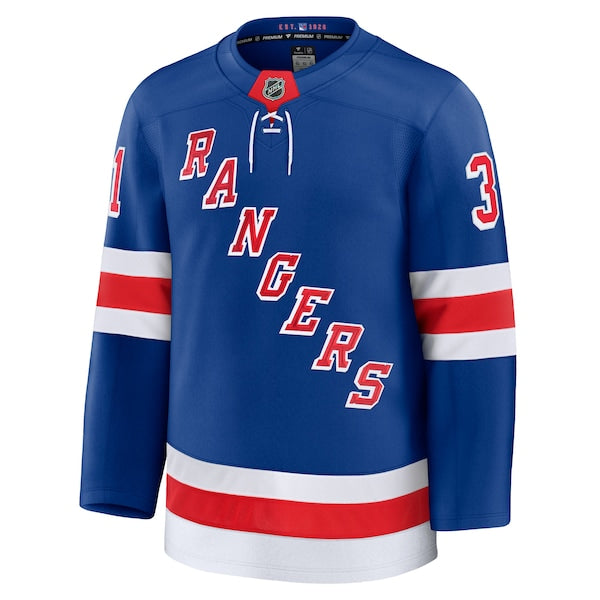 Igor Shesterkin New York Rangers Home Premium Jersey - Blue/Navy - Image 3