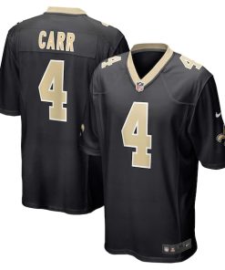 Derek Carr New Orleans Saints Nike Game Jersey - Black