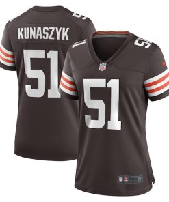 Jordan Kunaszyk Cleveland Browns Nike Women's Game Player Jersey - Brown