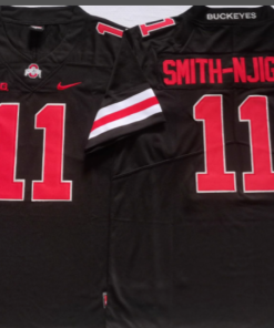 Jaxon Smith-Njigba NCAA Ohio State Buckeyes Nike Vapor Limited Jersey