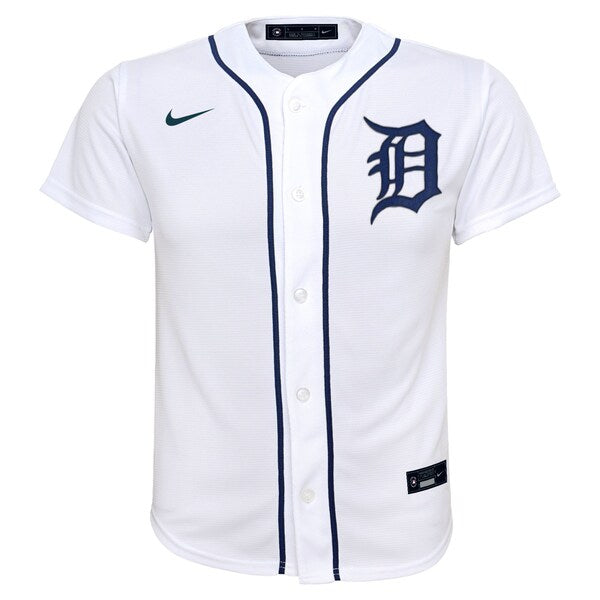 Spencer Torkelson Detroit Tigers Nike Youth Home Replica Player Jersey - White - Image 2