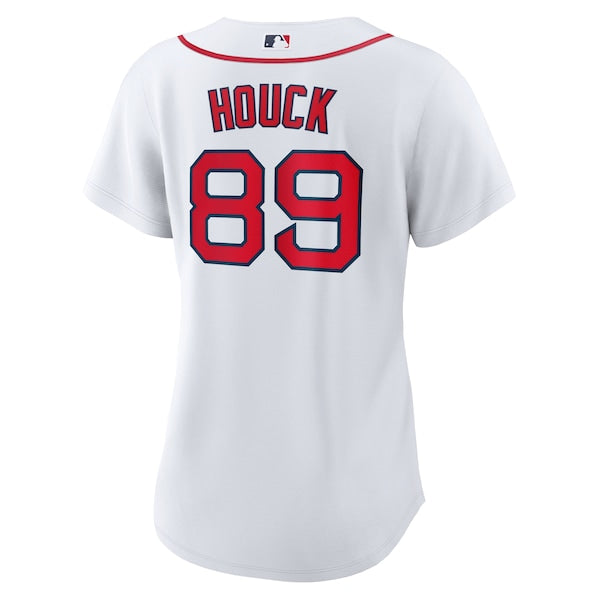 Tanner Houck Boston Red Sox Nike Women's Home Replica Jersey - White - Image 3
