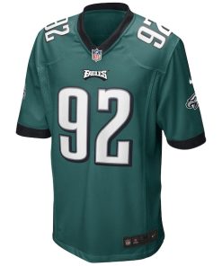 Alternative view of Reggie White Philadelphia Eagles Nike Game Retired Player Jersey - Midnight Green