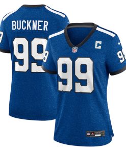 DeForest Buckner Indianapolis Colts Nike Women's Indiana Nights Alternate Game Jersey - Royal