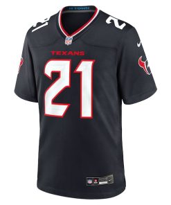 Alternative view of Nick Chubb Houston Texans Nike Team Game Jersey -  Navy