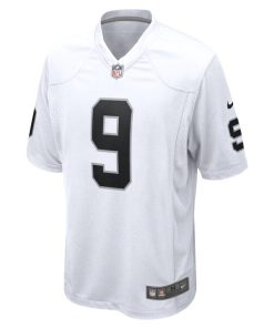 Alternative view of Tyree Wilson Las Vegas Raiders Nike  Game Jersey -  White