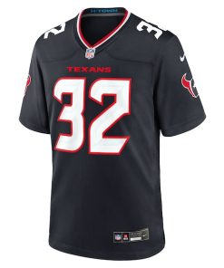 Alternative view of Ka'Dar Hollman Houston Texans Nike Team Game Jersey -  Navy