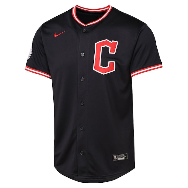 Jose Ramirez Cleveland Guardians Nike Youth Alternate Limited Player Jersey - Pitch Blue/White - Image 4