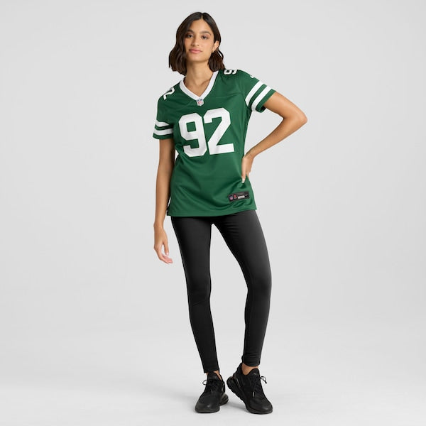 Leki Fotu New York Jets Nike Women's Team Game Jersey - Legacy Green - Image 5