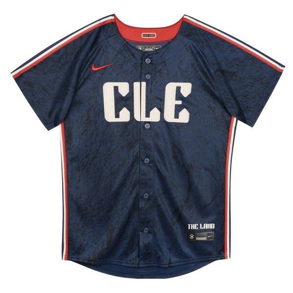 Cleveland Guardians Nike Preschool City Connect Jersey - Navy - Image 2