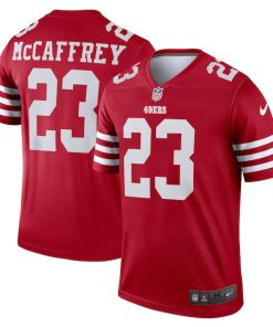 Christian McCaffrey San Francisco 49ers Nike Legend Jersey - Scarlet