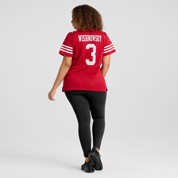 Mitch Wishnowsky San Francisco 49ers Nike Women's Game Jersey - Scarlet - Image 7