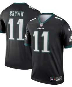 A.J. Brown Philadelphia Eagles Nike Legend Jersey - Black