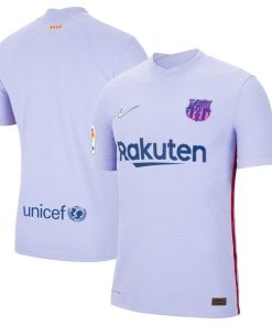 Barcelona Nike 2021/22 Away Match Authentic Jersey - Purple