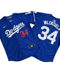 Fernando Valenzuela Los Angeles Dodgers Nike Jersey - Royal