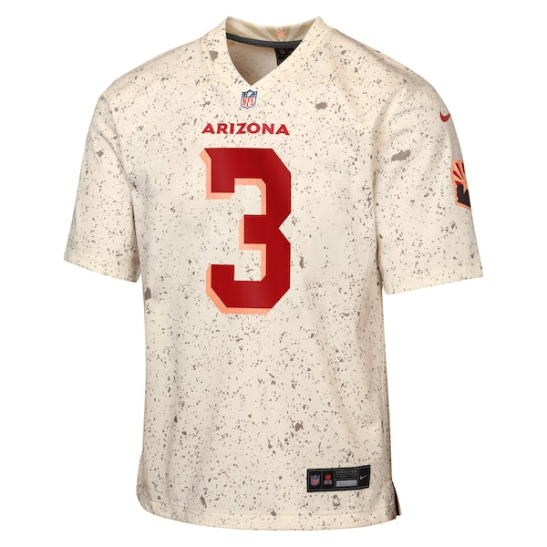 Budda Baker Arizona Cardinals Nike Youth 2025 Rivalries Collection Game Jersey - Natural - Image 2