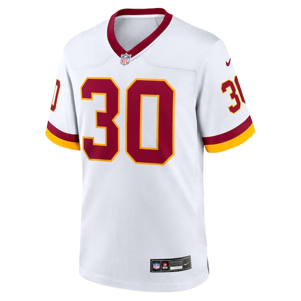 Austin Ekeler Washington Commanders Nike Game Super Bowl Era Jersey - White - Image 2