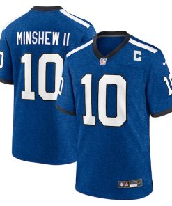 Gardner Minshew Indianapolis Colts Nike Indiana Nights Alternate Game Jersey - Royal