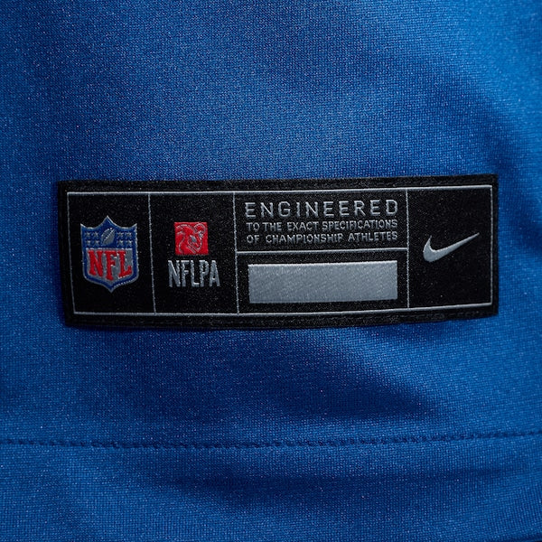 Jalen Travis Indianapolis Colts Nike Team Game Jersey - Royal - Image 6