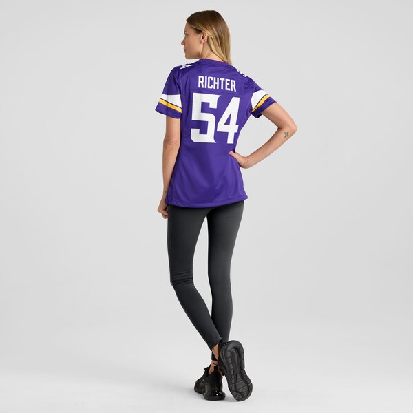 Bo Richter Minnesota Vikings Nike Women's Team Game Jersey - Purple - Image 5