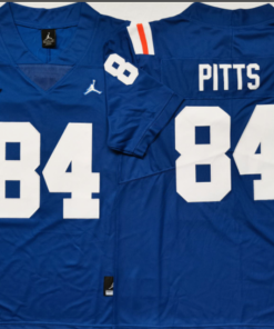 Kyle Pitts NCAA Ole Miss Rebels Jordan Band Vapor Limited Jersey