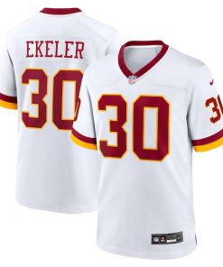 Austin Ekeler Washington Commanders Nike Game Super Bowl Era Jersey - White