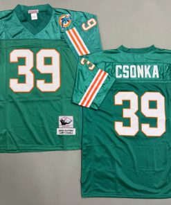 Larry Csonka Miami Dolphins Authentic Throwback Retired Player Jersey
