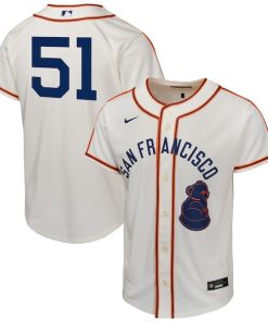 Jung Hoo Lee San Francisco Giants Nike Youth 2024 Rickwood Classic Limited Player Jersey - Cream