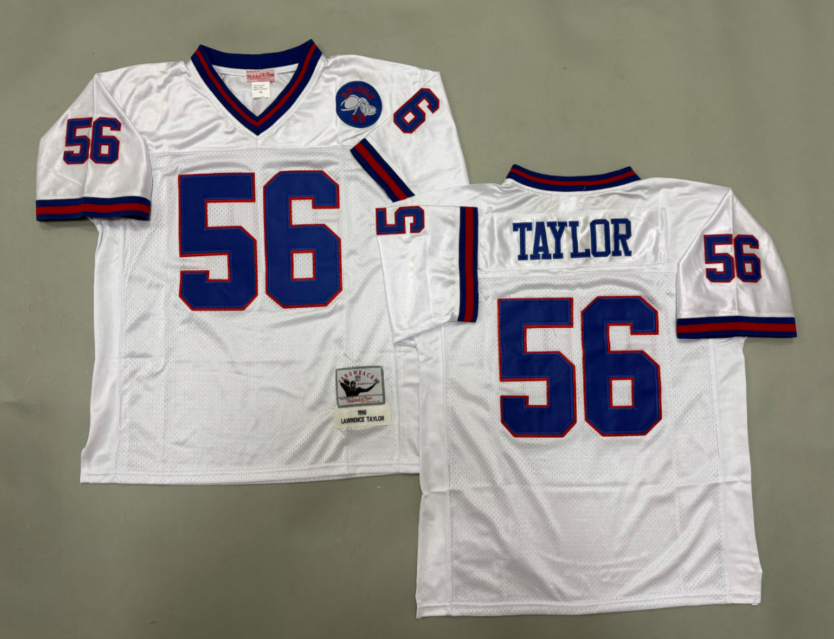 Lawrence Taylor New York Giants Authentic Throwback Retired Player Jersey